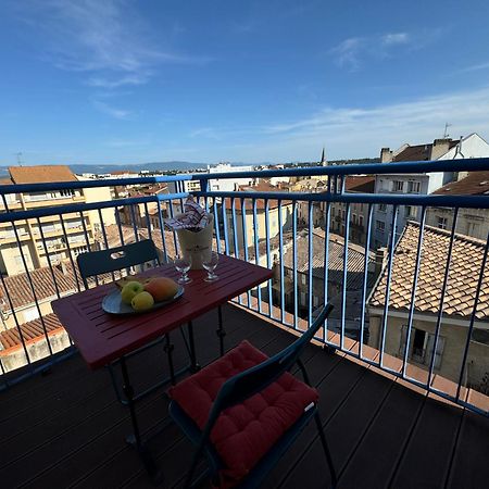 Appartement Terrasse Au Coeur De Valence 54 Eksteriør billede